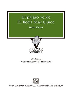 cover image of El pájaro verde / Hotel Mc Quice